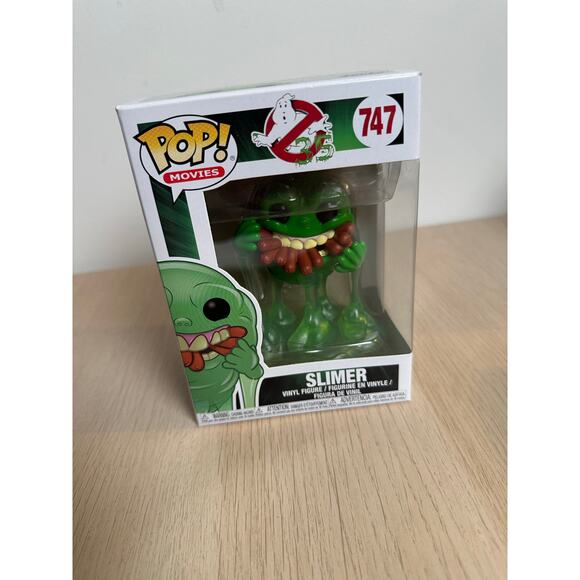 Funko Ghostbusters POP! Movies Slimer with Hot Dogs Vinyl Figure #747 - Picture 1 of 5